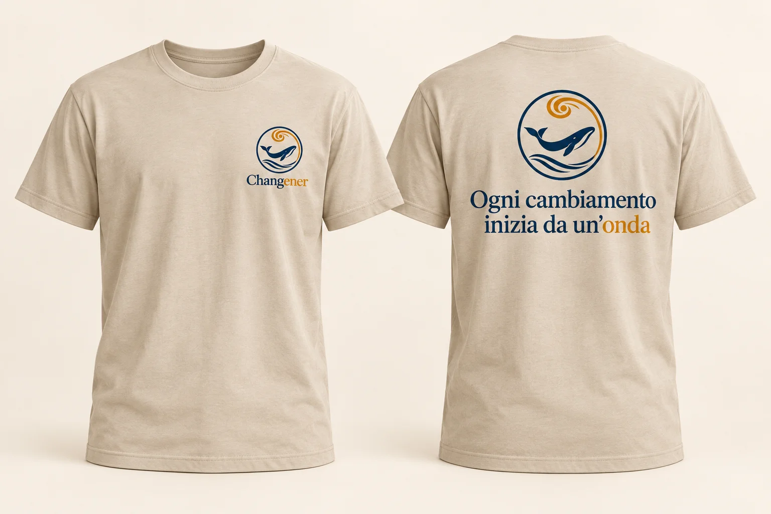 Maglietta: Ogni cambiamento inizia da un’onda